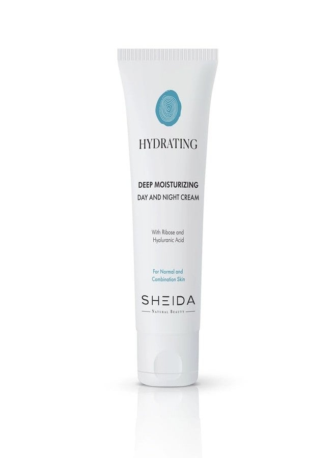 Sheida Hydrating Day and Night Cream, Deep Moisturizing with Ribose and Hyaluronic Acid, For Normal and Combination Skin 75ml/ 2.55fl.oz - Image 3